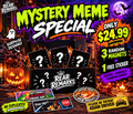 Mystery Meme Special Halloween bundle $24.99 three random magnets and free yellow sticker