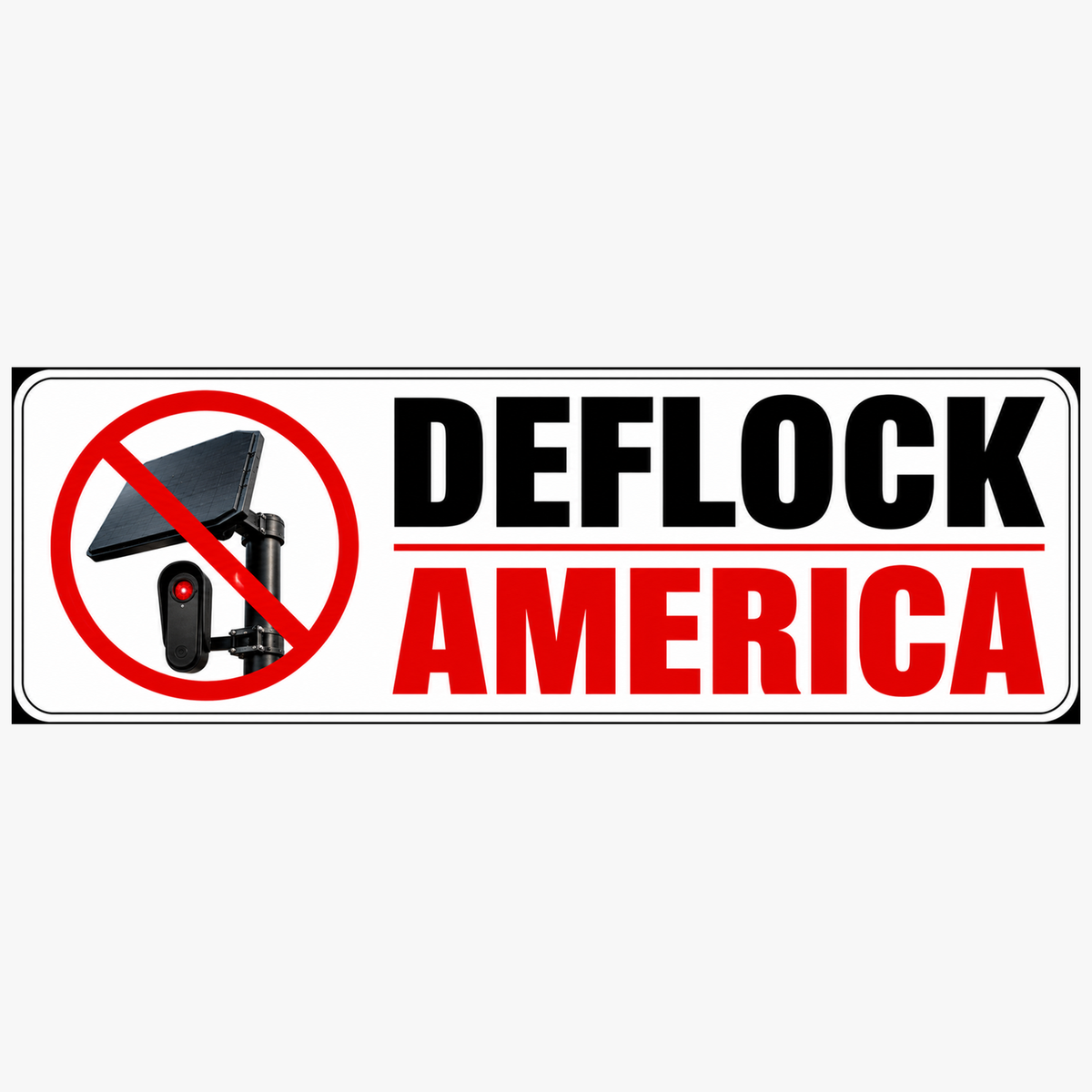 deflock america enlarged rectangular magnet